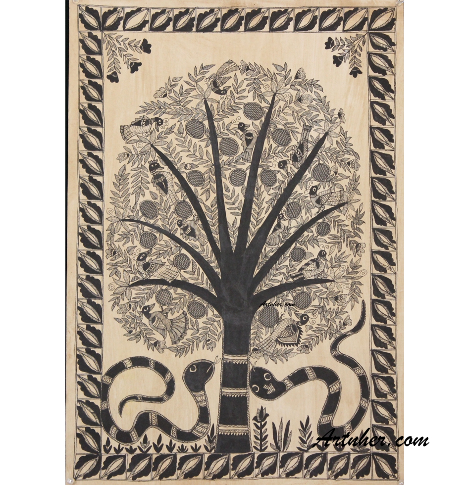 EH000030 Tree of Life worldofmadhubani.in